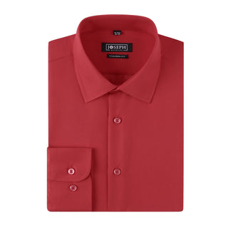 Ultra Soft Tailored Fit Dress Shirt Red