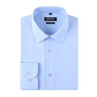 Ultra Soft Tailored Fit Dress Shirt Light Blue