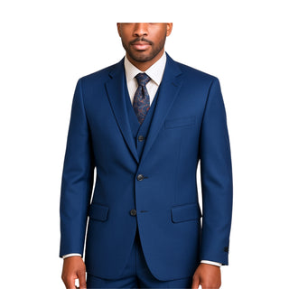 Royal Vested Sharkskin Suit