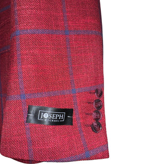 Big Plaid Modern Fit Sportcoat - Berry