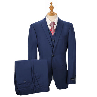 2Bv-815-39 Solid Joseph Michael 2 Button Notch Lapel