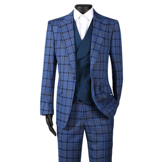 Florence Slim Suit Gh-14943-85 Royal Luxe 2 Button Notch Lapel