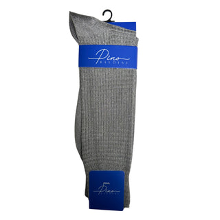 Basket Weave Men's Crew Dress Sock