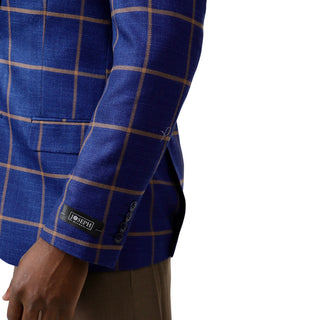 Big Plaid Modern Fit Sportcoat - Navy