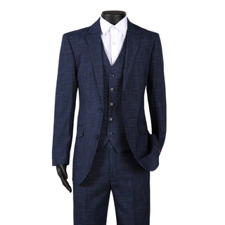 Roma Slim Suit P7/11 2368-71 Royal Luxe 2 Button Notch Lapel